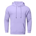thumbnail image 6 of Valora Men Winter Outfit Versatile Everyday Hoodies And Sweatshirts For Men Crafted For Comfort And Style Ideal For Autumn And Winter Daily Casual Wear Purple L, 6 of 6