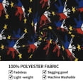 thumbnail image 4 of Filipino Flag Stars And Suntapestry Aesthetic Tapestry Wall Hanging For Room Bedroom Dorm Room Decor 29x37 Inches, 4 of 7