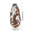 thumbnail image 5 of Cozy Cat-Themed Sleeping Bag for Adults - Soft Plush Envelope Design, Warm and Comfortable for Indoor Lounging and Camping, Easy to Wash and Maintain, 5 of 13