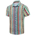 thumbnail image 4 of Camisas casuales de verano para hombre, ropa con estampado 3D, camisas hawaianas de playa, camisetas de manga corta Y2K, ropa vintage, blusa con solapa, 4 of 5