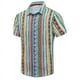 thumbnail image 4 of Camisas casuales de verano para hombre, ropa con estampado 3D, camisas hawaianas de playa, camisetas de manga corta Y2K, ropa vintage, blusa con solapa, 4 of 5