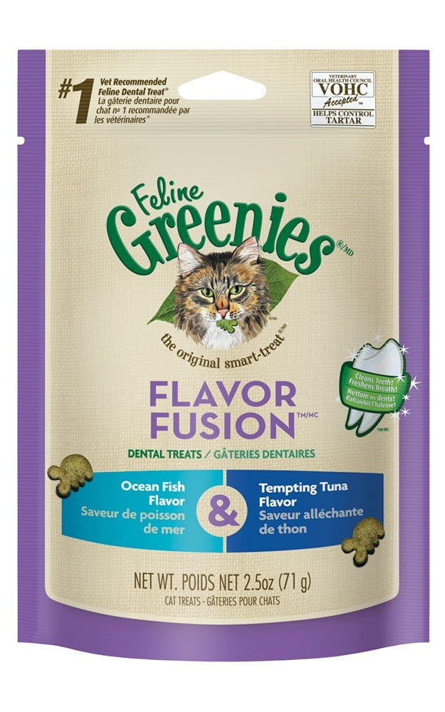 Feline Greenies Flavor Fusion Dental 