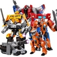 thumbnail image 2 of Figuras de acción de plástico para niños, juguete de dinosaurio, tanque, avión, Robot, clásico, 2 of 3