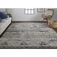 thumbnail image 2 of Feizy Palomar Transitional Geometric, Taupe/Gray/Tan, 5'6" x 8'6" Area Rug Stain Fade Resistant Easy Care Farmhouse Diamond Floor Rug for Living room Bedroom, 2 of 7