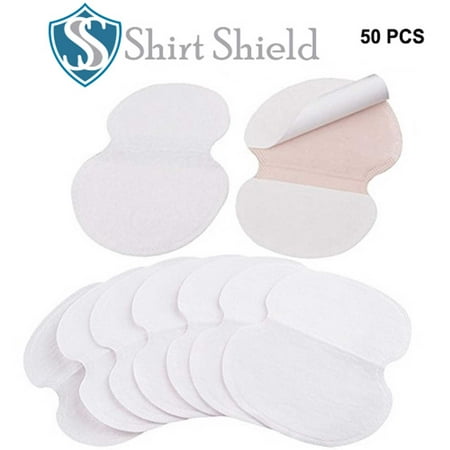 Underarm Sweat & Perspiration Pads - Shirt Shield Sweat Protection Disposable Peel & Stick Absorbent Armpit Guards - Discreet, Comfortable, Sweat Free, Odor Blocker, Peel & Stick Dress (Best Soap For Armpit Odor)