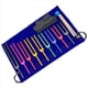 thumbnail image 3 of 18 Piezas de Coloridos Diapasones de AleacióN de Aluminio , Diapasones para Terapia, Terapia de Voz Azul, 3 of 4