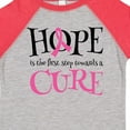 thumbnail image 4 of Inktastic Breast Cancer Hope Quote Girls Toddler T-Shirt, 4 of 5
