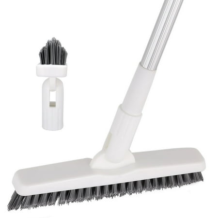

Floor Brush Scrubber Brush Shower Kitchen Crevice Cleaning Brush 120 Degree Rotating