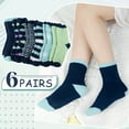 thumbnail image 3 of Loritta Fuzzy Fluffy Socks for Women Soft Warm Cozy Winter Socks Gifts, 7 Pairs, 3 of 6