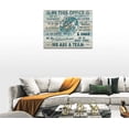 thumbnail image 5 of In This Office Canvas Wall Art Teamwork Motivational Wall Art for Office We are A Team Friendship Inspirational Quotes Wall Decor for Women Teal Sea Turtle Office Wall Decor Painting Artworks Framed, 5 of 6