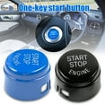 thumbnail image 2 of VALINK Bouton de Démarrage et d'Arrêt de Moteur Pièces de Rechange Auto Modification de Véhicule, 2 of 7
