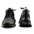 thumbnail image 3 of Bohemia Style Green Walking Shoes for Men Woman Lightweight Tennis Fashion Elastic Sports Shoes Cushion Basketball Shoes, 3 of 7