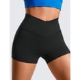thumbnail image 5 of Shorts CRZ YOGA Butterluxe Cintura Alta 7.5 cm Negro Talle S, 5 of 5