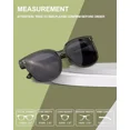thumbnail image 5 of LVIOE Oversized Polarized Sunglasses for Women Trendy Large Cat Eye UV Protection Shade, 5 of 10