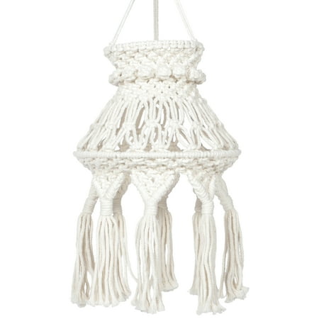 

Macrame Lamp Shade Macrame Lamp Shade Pendant Light Cover Modern Weaving Ceiling Lamp Cover