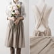 thumbnail image 4 of Delantal Chef, Delantal de Estilo Japonés, Delantal a con Babero para Mujer, Delantal de Suave Beige Sunnimix Delantal de cocina casera, 4 of 8