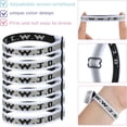 thumbnail image 3 of 6PCS WWJD Bracelet for Women Men, Christian Gifts Wristbands, WWJD Rubber Bracelets - What Would Jesus Do Bracelet, 3 of 6
