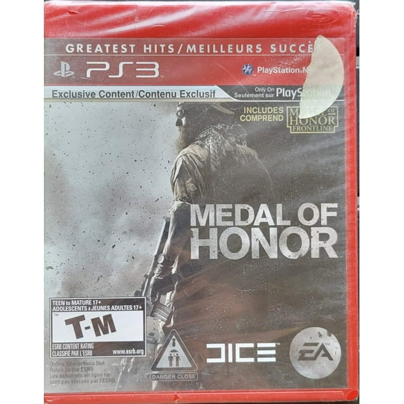 Brand New Metal Of Honour Greatest Hits Edition - SEALED - Sony PlayStation 3 PS3