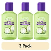 (3 pack) Garnier Fructis Vitamin E and Coconut Hair Oil, 3.8 fl oz