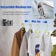 thumbnail image 3 of Retractable Clothesline with 2 x 5M Stainless Steel Line, Adjustable for Indoor and Outdoor Use, 3 of 5