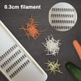 thumbnail image 4 of Vegetable Graters，Vegetable Slicer Kitchen Food Slicer Carrot Slicer, 4 of 5