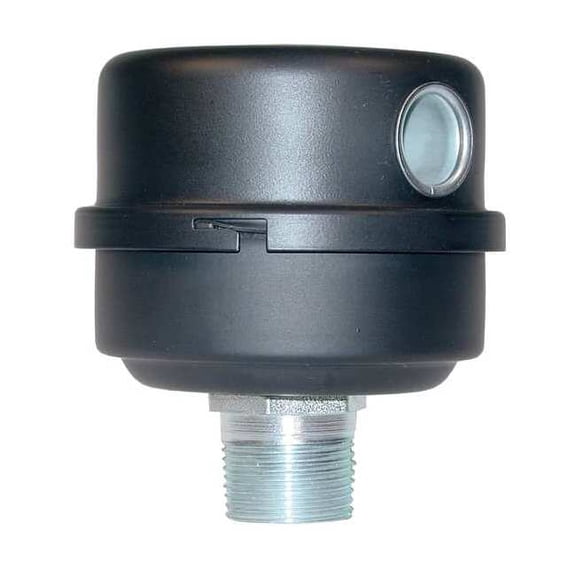 Solberg Filter Silencer,1 In MNPT,35 CFM Max FS-10-100