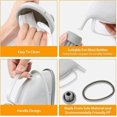 thumbnail image 4 of Unisex urinal, portable urination device, urine funnel for men and women, emergency adult urinal for camping, hiking, outdoor activities, gray, 4 of 5