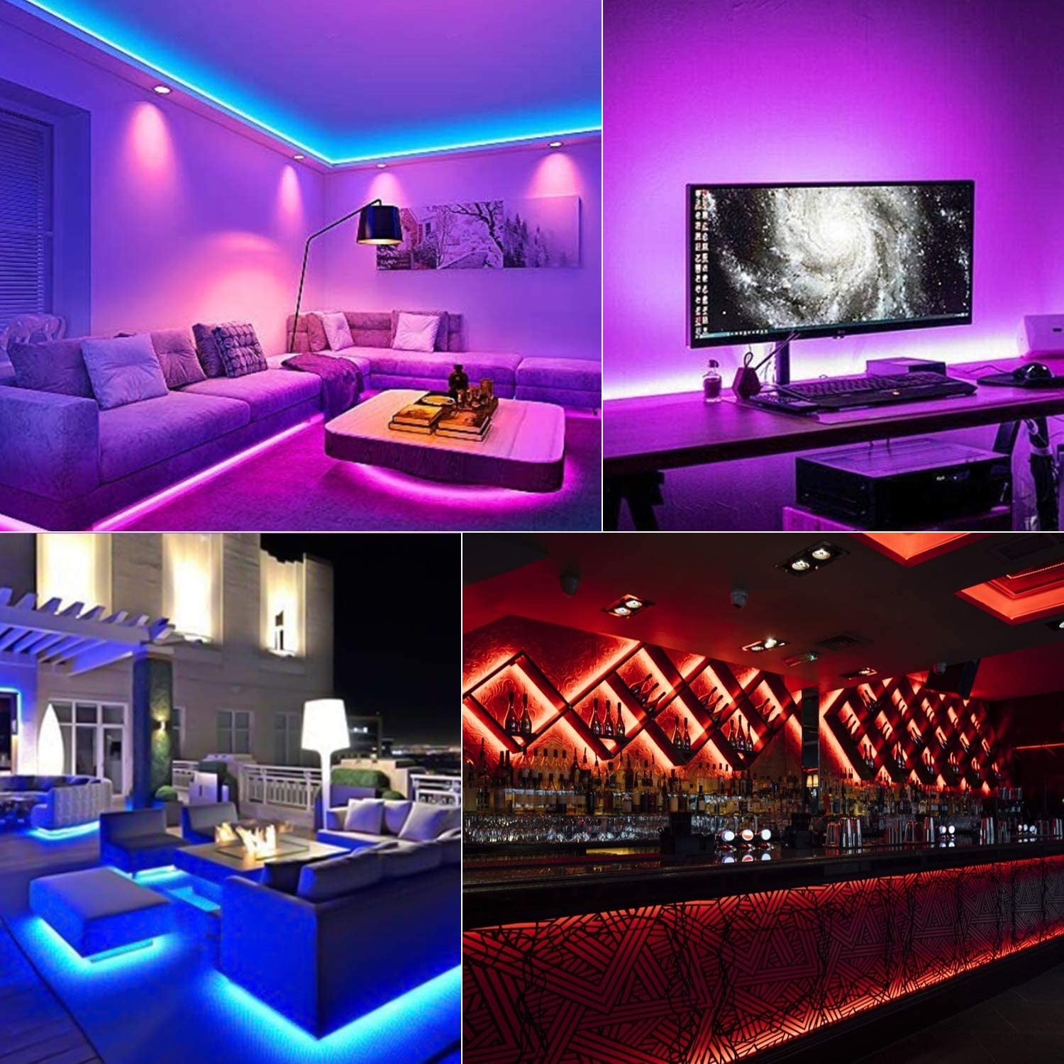 neon light strips for room