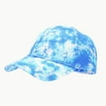 thumbnail image 2 of Tie Dye Adjustable Snapback Hat for Men Women Unisex 3D Printed Baseball Cap Summer Outdoor Sun Lightweight Breathable, 2 of 6