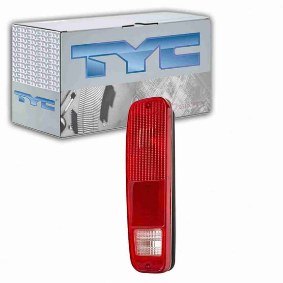 TYC Left Tail Light Lens compatible with Ford F-250 1975-1979
