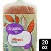 Great Value Organic Wheat Bread, 20 Oz