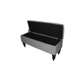 thumbnail image 2 of Ore International 17.75" Grey Storage Bench, 2 of 2