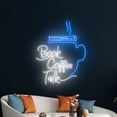 thumbnail image 5 of Handmadetneonsign Book Coffee Talk Neon Light, Book Coffee Led Sign, Book Neon Sign, Book Lovers, 5 of 5