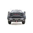 thumbnail image 4 of Fab Fours Bumper GM20-X5052-1 Matrix Series; One Piece Design; Direct Fit; Mounting Hardware Included; With Pre-Runner Guard; With D-Ring Mounts; Black Powder Coated 3/16 Inch Plate Steel, 4 of 5