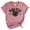 Black on Mauve Shirt, variant on Mama Bear Sees All Shirt for Mom Mother's Day Gift for Mom Gift from Child Black on Peach Shirt Adult Small