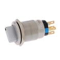 thumbnail image 3 of Selector Giratorio de 19 Mm con Enclavamiento Kusrkot Interruptor giratorio LED 1NO 1NC, 3 of 6