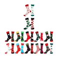 thumbnail image 2 of Calcetines de Navidad,Calendario de Adviento de Navidad Calendario de Adviento de 24 días,Calcetines navideños divertidos para mujer,Calcetines cálidos para la tripulación Calcetines, 2 of 9