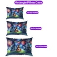 thumbnail image 3 of Happy New Year Cocker Spaniel Family Cheer Winter Midnight Firework Pillowcase Double Sided Cockers Dog Lover Gifts Pillow Case Covers - 02025, 3 of 3