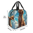 thumbnail image 2 of Pofeuu Cartoon Cloud Puppy Print Lunch Bag Lunch Box Large Capacity Insulated Lunch Bag for Adult, Leakproof Reusable Lunch Tote Bags for Work, 2 of 5
