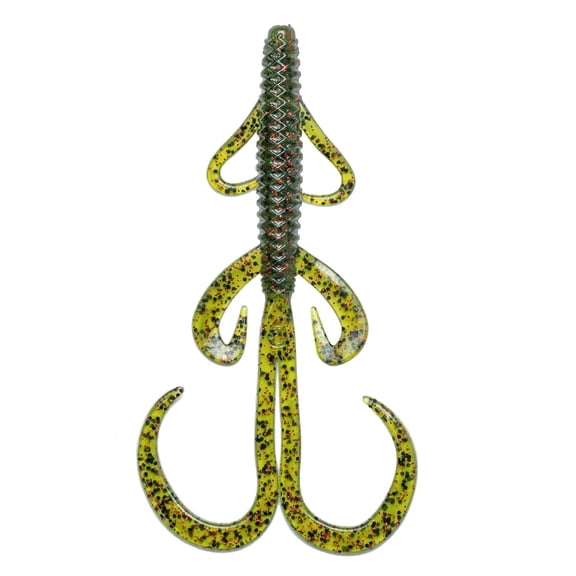 6th Sense – Hogwalla 5.8 Hybrid Soft Plastic Bass Fishing Lure, Creature/Lizard Style, 5.8 Inch, 10 Pack – Made in the