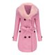 thumbnail image 4 of Chaquetas para mujer Abrigo de lana de solapa de invierno Chaqueta de trinchera Abrigo de manga larga Prendas de abrigo Odeerbi  ODB-3, 4 of 9