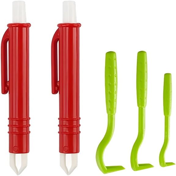 LAMIRO Tick Removal Kit,High Quality ABS Material for Strong and Sturdy Construction,Direct Removal Without Causing Pain (5PCS)