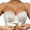 C246/White, variant on XIYON Womens Bras Comfortable Bra With Embroidered Lace Design Front Closure Supportive Ladies Lingerie For Casual Wear Classic