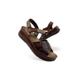 thumbnail image 4 of Sandalia Huarache Piel Para Dama Lobo Solo 1705 Naranja, 4 of 5