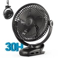 thumbnail image 1 of Ventilador portátil Nuerst de 10000 mAh, batería recargable de 30 horas, 1 of 7