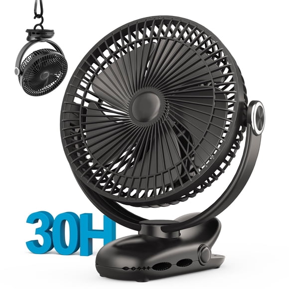 Ventilador portátil Nuerst de 10000 mAh, batería recargable de 30 horas