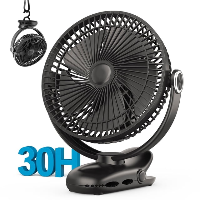 Ventilador portátil Nuerst de 10000 mAh, batería recargable de 30 horas
