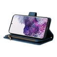 thumbnail image 2 of Case for Samsung Galaxy S20 Plus 5G Cover Zipper Pocket Wallet Case Magnetic Protective - Blue, 2 of 5