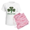 thumbnail image 6 of CafePress - Antrim Shamrock Women's Light Pajamas - Women's Short Sleeve Print T-Shirt and Pants Light Cotton Pajama Set, 6 of 7