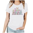 thumbnail image 1 of Mujeres Manga Corta de Verano Tops Día de San Valentín Impreso Cuello Redondo, Camisa de Moda Casual Blusa, 1 of 6